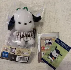 WBC サンリオコラボ　タイトーくじ　ポチャッコ2点セット　D賞　G賞