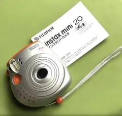 【動作未確認】FUJIFILM チェキ instax mini 20 オレンジ