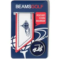 BEAMS GOLF ゴルフマーカー 未開封のサムネイル