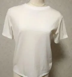 earth music&ecologyホワイト 半袖 Tシャツ シンプル