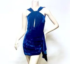 ワンピース セクシー タイトドレス　ミニドレス　ベロア ミニ丈　タイトワンピース