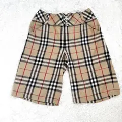★美品★Burberrys バーバリー キュロットパンツ ノバチェック L バーバリーズ (L) ノバチェック パンツ キュロット ハーフパンツ