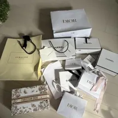 ブランド　ショッパー　空き箱　シャネル　ディオール