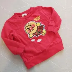 アンパンマン トレーナー 90cm 赤