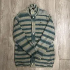 LACOSTE ストライプ カーディガン
