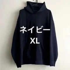 ユニクロC プルオーバー パーカー ネイビー XL