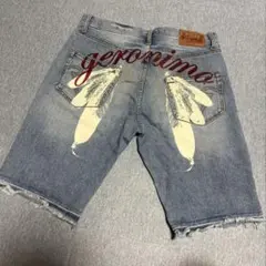 geronimo デニム ハーフパンツ ダメージ加工のサムネイル