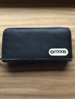 OUTDOOR PRODUCTS 黒 長財布中古品　人気