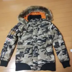 美品！ライダースジャケット　プロテクター付き！