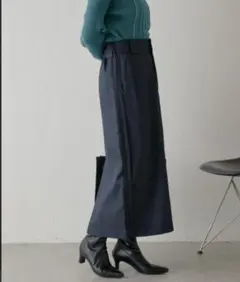 細見え　COLLAGE GALLARDAGALANTE 　チンツロングスカートのサムネイル