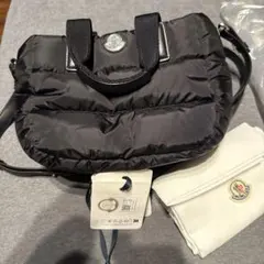 MONCLER caradoc ミニ　トートバッグ ブラックのサムネイル