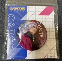 新品　デビルメイクライ ホログラム缶バッジ ダンテ 実田千聖 カプコン