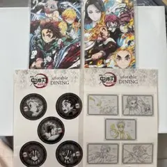 【新品未開封】Ufotable dining 鬼滅の刃　ステッカー　ポストカード