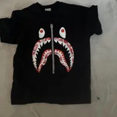 シャークデザイン ブラック Tシャツ S