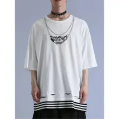 【新品タグ付】semantic design メンズ カットソー 半袖Tシャツのサムネイル