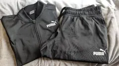 PUMA ブラック ジャージ上下セット Lサイズ