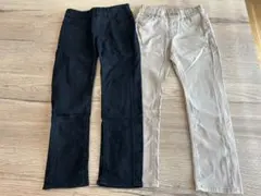 キッズ　子供　ユニクロ　パンツ　2枚　110-125 Sサイズ
