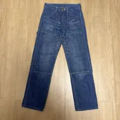 50s 60s ヴィンテージ デニムパンツ SERVALジップ 雰囲気◎ - メルカリ