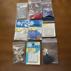 TOHO ビーズ他9種セット 多色 1