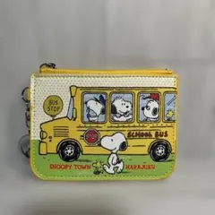 スヌーピー コインケース イエロー