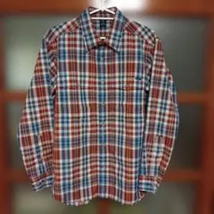 mont-bell 長袖シャツ S チェック柄　美品