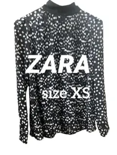 T*a様 ZARA ドットブラウス　XS シアーブラウス
