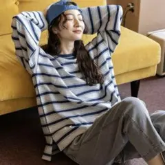 niko and...COLOR マイスターロンTEE グレー ロングタイプ