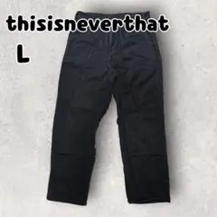 Thisisneverthat ネバザ カーペンター メンズパンツ ブラック Lのサムネイル
