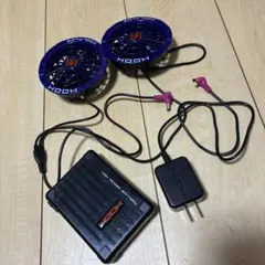 HOOH V1903 19v ファンユニット　ケーブル　充電器 HOOH V1903 19v ファンユニット ケーブル 充電器 - メルカリ