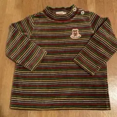 ミキハウス ストライプ柄 トップス 長袖80