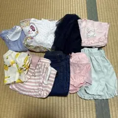 ベビー服セット　80cm 半袖　ショートパンツ　まとめ売り　（95cm以下）