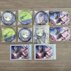 プロセカ 日野森志歩 缶バッジ 2A ステラ 箔押しぱしゃこれ ウエハース 他