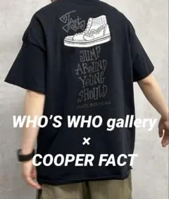 WHO’S WHO gallery × COOPER FACTスニーカーTEE