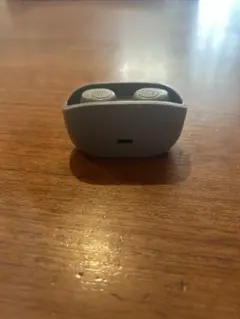 ワイヤレスイヤホン グレー USB-C充電ケース付き