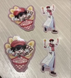 にじさんじ マリオンクレープコラボ オリエンス フレークシール 佐伯イッテツ