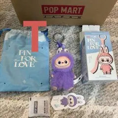 【正規品】POP MART PIN FOR LOVE イニシャルラブブ　T