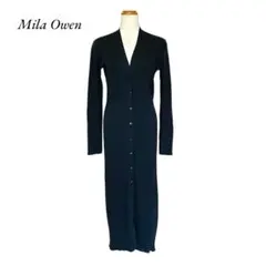 オーガニックコットン ロングカーディガン 綿100% グレー 0 a5e004