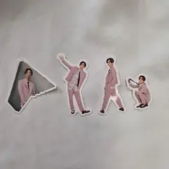 SixTONES　田中樹　フレークシール　4枚