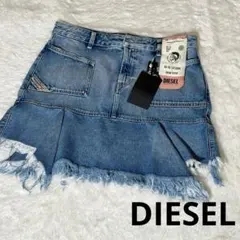 DIESELディーゼルデニムスカートデニム ミニスカート フレアスカート W30