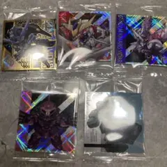 ガンダムシールウエハース　命の瞬光　UR SR N 5枚セット