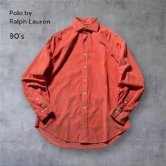 りょりょ様専用1841 90年代ポロバイラルフローレン細畝コーデュロイシャツ