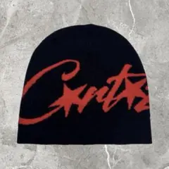 希少カラー　ビーニー　y2k　 corteiz コーテイズ　ブラック