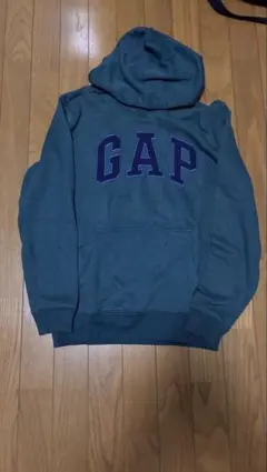 GAP フード付きパーカー グリーン