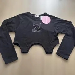 サンリオ　クロミ　Tシャツ 黒　ロンT 韓国　レイヤード　新品　140のサムネイル