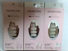 DASHING DIVA 半硬化ジェルネイルシール 3個セット