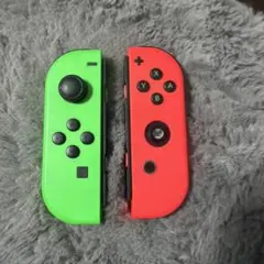 Nintendo Switch Joy-Con ネオングリーン/ネオンレッド中古
