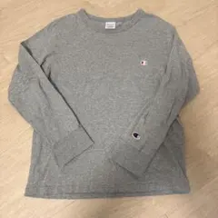 Champion 長袖カットソー 160 グレー