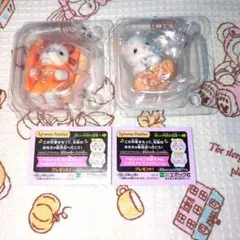 シルバニア くじ G 赤ちゃん ゆきヒョウ 半券 ラテネコ 一番くじ ファミマ