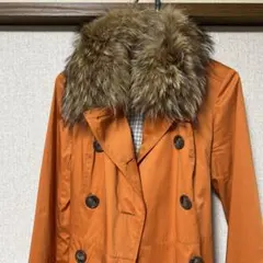組曲　サイズ２　ファー取り外し可能コート
