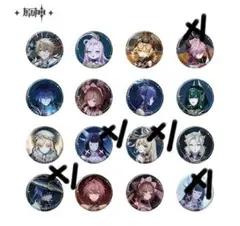原神 缶バッジ 月夜の叙事詩 即購入️⭕️ - メルカリ